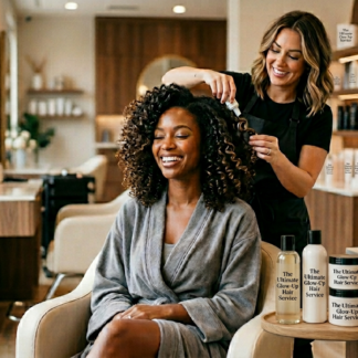 The Ultimate Glow-Up Hair Service